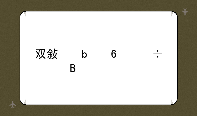 双敏显卡能买吗