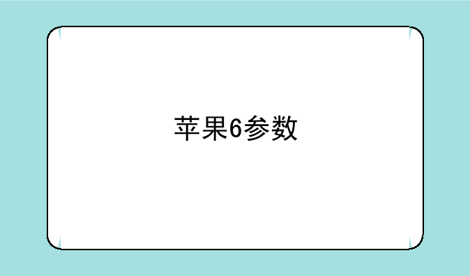 苹果6参数