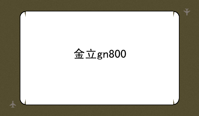 金立gn800
