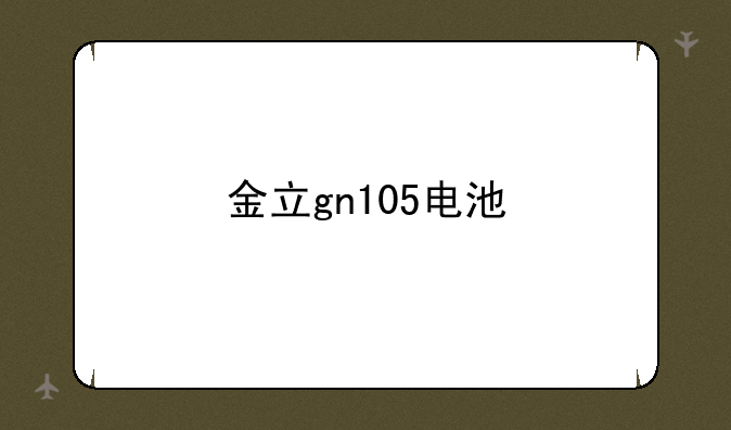 金立gn105电池