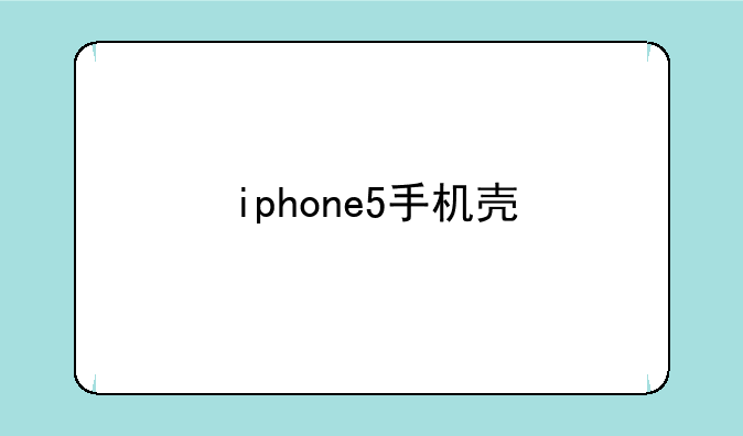 iphone5手机壳