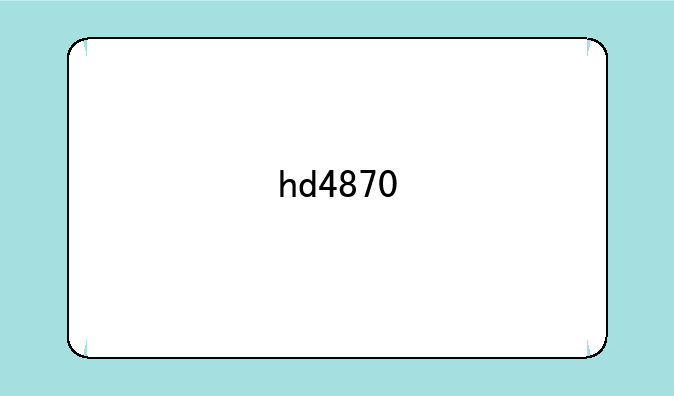 hd4870